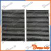 Filtre d'habitacle à charbon pour BMW | FCF-BM-027C, 4831-ACC